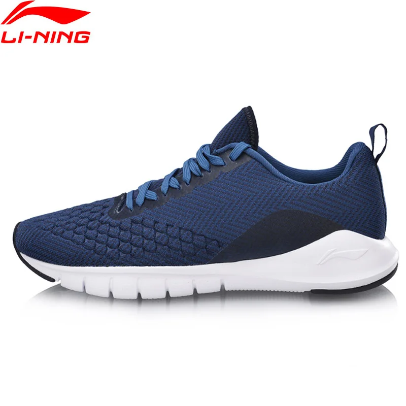 Li-Ning, мужские кроссовки для бега, дышащие, с монолитной подкладкой, удобные, текстильные, спортивная обувь, кроссовки, ARKN015 XYP819