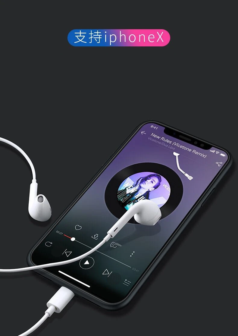 Чехол для аккумулятора для iPhone 6, 7, 8, 6s Plus, X, XS, Max, XR, чехол для зарядного устройства, Внешний чехол для зарядки