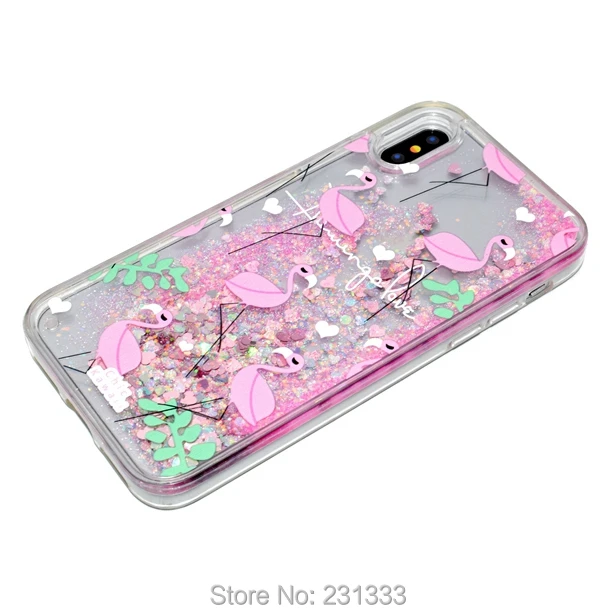 C-ku для Iphone X XS 8 7 PLUS 7plus 6 6S 3D Блестящий жидкий зыбучий песок Жесткий ПК ТПУ чехол