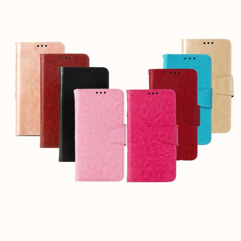 Coque Бизнес флип чехол для Xiaomi Redmi 4A искусственная кожа + бумажник кремния Задняя
