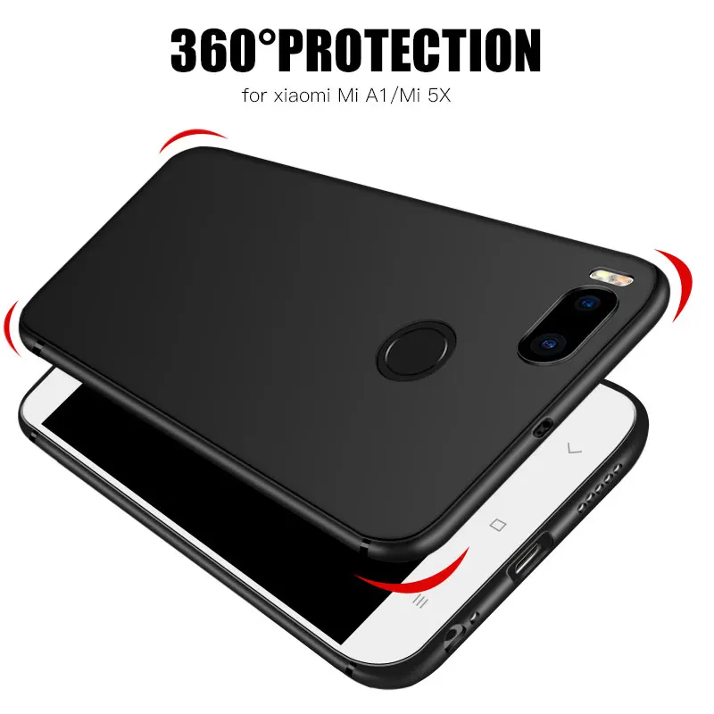Чехол KOLPLER для xiaomi Mi A1 мягкий чехол из ТПУ ультраматовый тонкий легкий