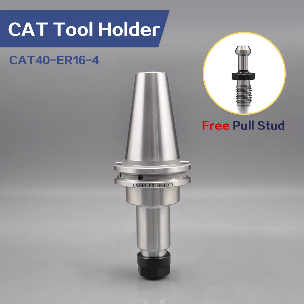 

4pcs CNC machine parts tool holder Collet chuck CAT40-ER16-4