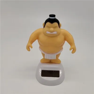 Новинка Солнечная игрушка ed танцующий откидной клапан качающийся головой игрушки для детей солнечная игрушка энергия фигурка игрушки - Цвет: Sumo