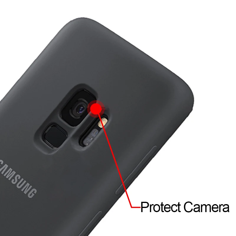 Чехол для Samsung Galaxy S9 S 9 Plus силиконовый оригинальный облегающий чехол задней