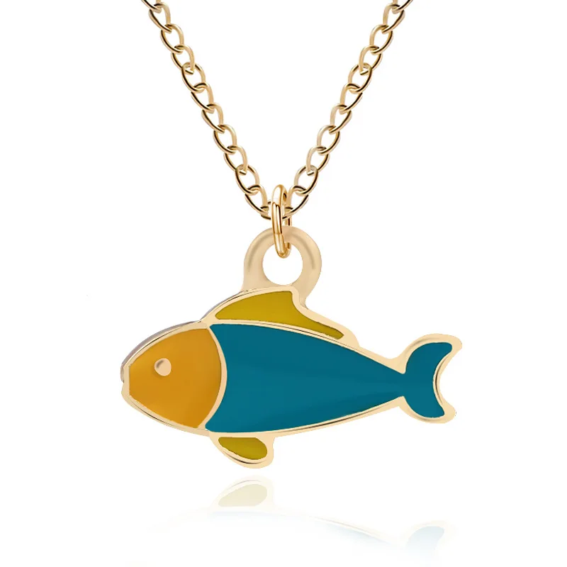 Эмалированное ожерелье с милым мультяшным кроликом и морковкой модное высокого