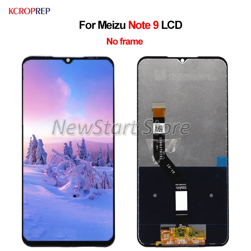 Для Meizu Note 9 ЖК-дисплей кодирующий преобразователь сенсорного экрана в сборе 6 2