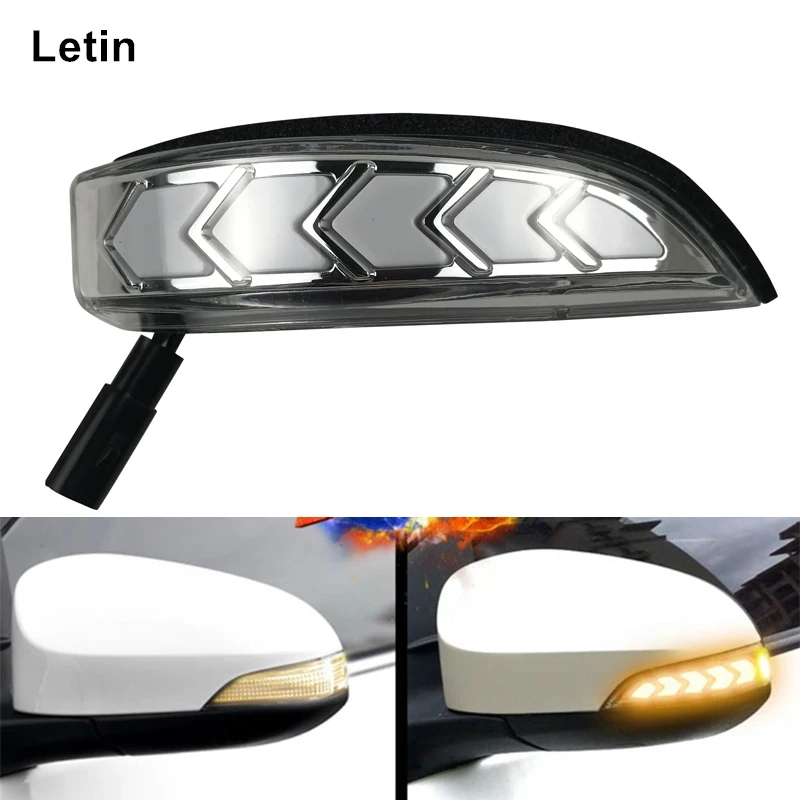 Светодиодный динамический световой индикатор для Toyota Prius C Venza Avalon Scion Camry XV50 Corolla