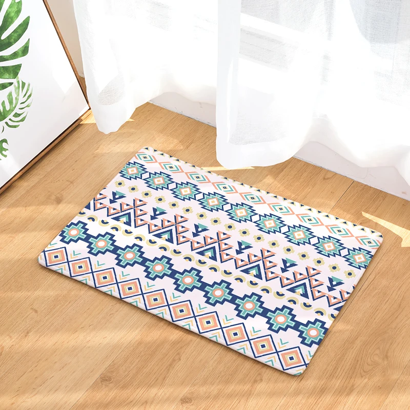 New Arrival Geometric Element Print Dust-Proof Carpets Bathroon Mats Anti-Slip Rugs 40X60or50x80cm | Дом и сад