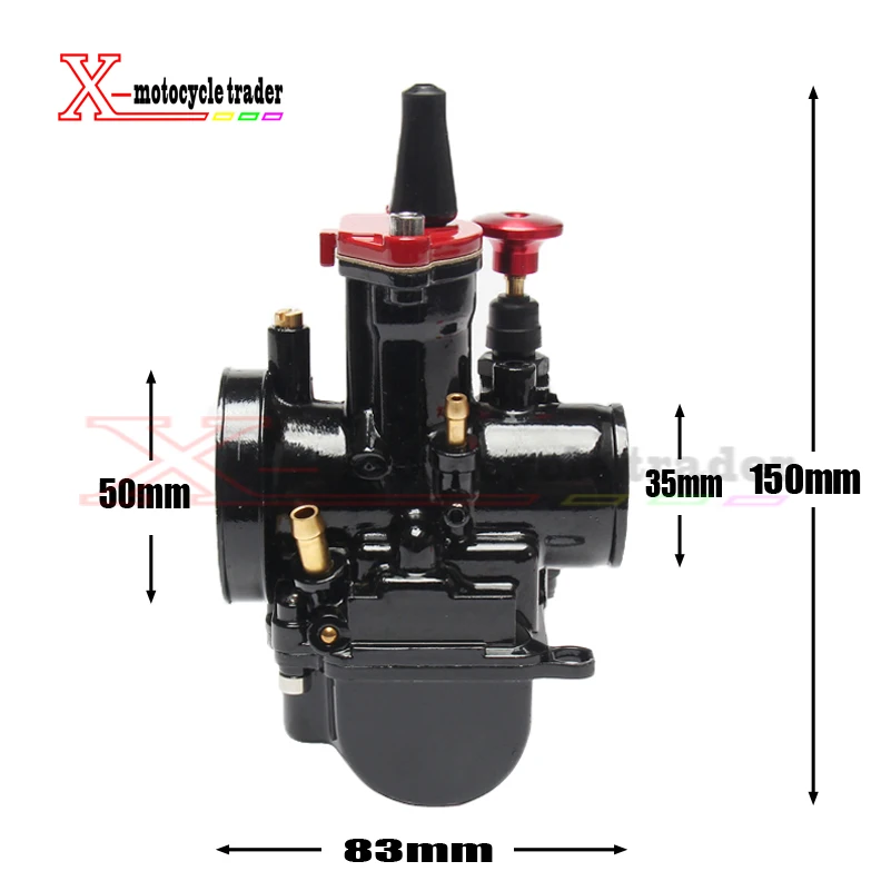 Универсальный карбюратор PWK черный цвет 21/24/26/28/30/32/34 мм запчасти для скутеров