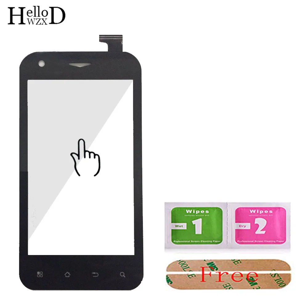 4.0'' Front Touch Screen Glass For DNS S4004 S 4004 S4004M Digitizer Panel Lens Sensor Smartphone Tools Adhesive | Мобильные