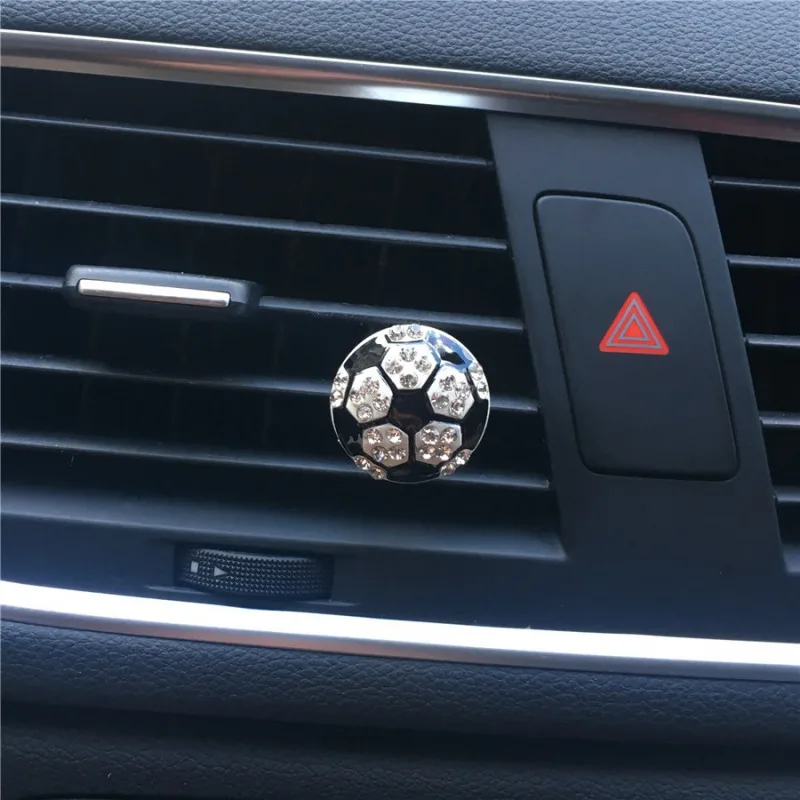  Car Air Conditioning Outlet Perfume Clip Football Basketball Volleyball Shape Funny Design Interior Decoration | Автомобили и
