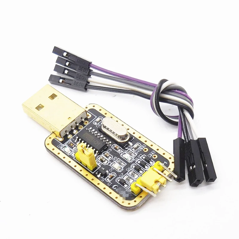 Ch340g USB TTL модуль последовательный девять маленькая щетка машины обновления STC