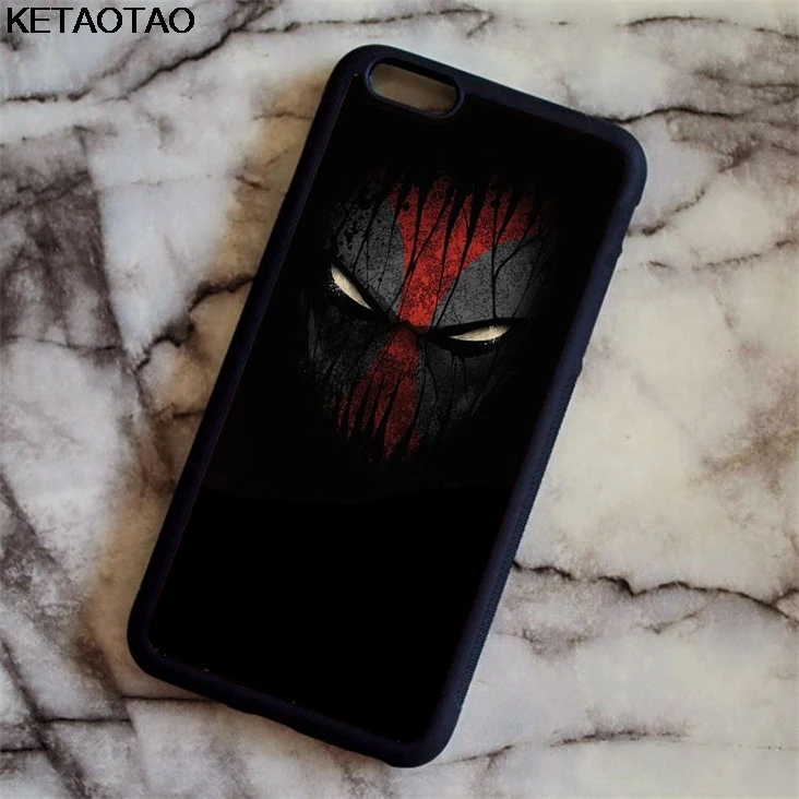 KETAOTAO Дэдпул Бэтмен Железный человек Супермен телефонные чехлы для iPhone 4S 5C 5S 6 6S 7 8 X