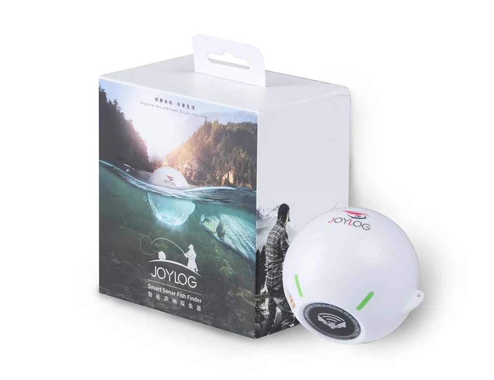 Умный эхолот Joylog, HD цифровой эхолот, usb зарядка, 125 кГц, Bluetooth, автоматический пуск-стоп, рыболокатор
