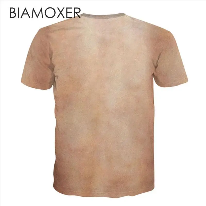 Biamoxer забавные облегающая футболка для мужчин и женщин 3D графика Футболка фитнес