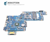 nokotion h000043480 main board for toshiba satellite l870 c870 l875 laptop motherboard 17 3 inch hm76 uma ddr3