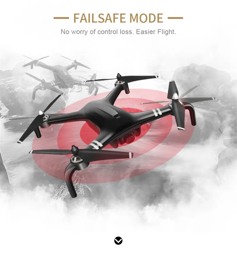 CFLY DF805B умный двойной gps 5G WiFi 1080P FPV Радиоуправляемый Дрон RTF карданный Квадрокоптер HD FPV летная аэрофотосъемка Дрон VS JJRC X7