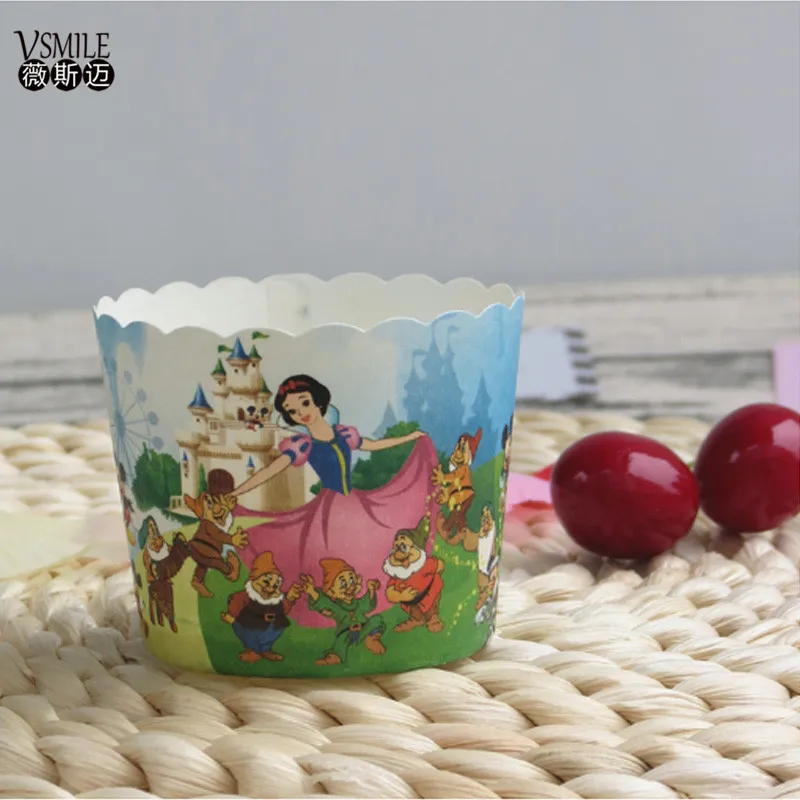 100 шт мультфильм Микки Маус Белоснежка Принцесса Фея стежок Мини Бумага для