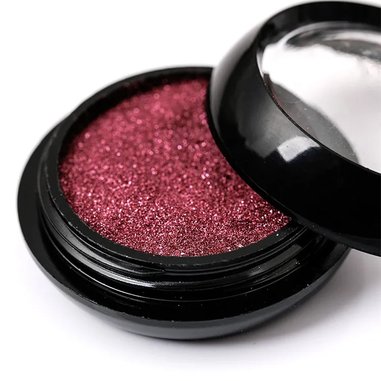 Новый суперсияющий блеск для ногтей зеркальная титановая пудра розовый Золотой