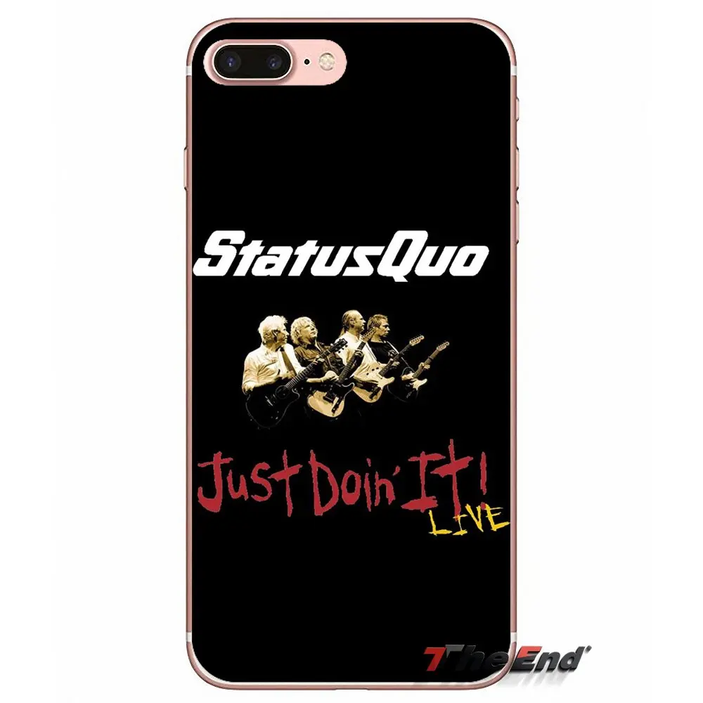 Определение Status Quo Art Soft TPU чехол для HTC One M7 M8 A9 M9 M10 E9 Plus Desire 630 530 626 628 816 820 Motorola G G2