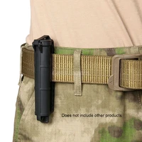 tactical military battery attachable gear storage case box hanging molle belt for outdoor sport airsoft hunting black tan green