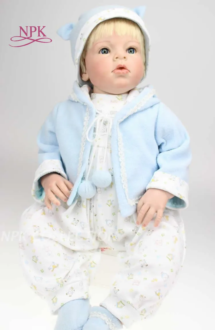 NPK Реалистичная кукла около 28 &quot70 см ручная работа новорожденный Реборн Мягкий
