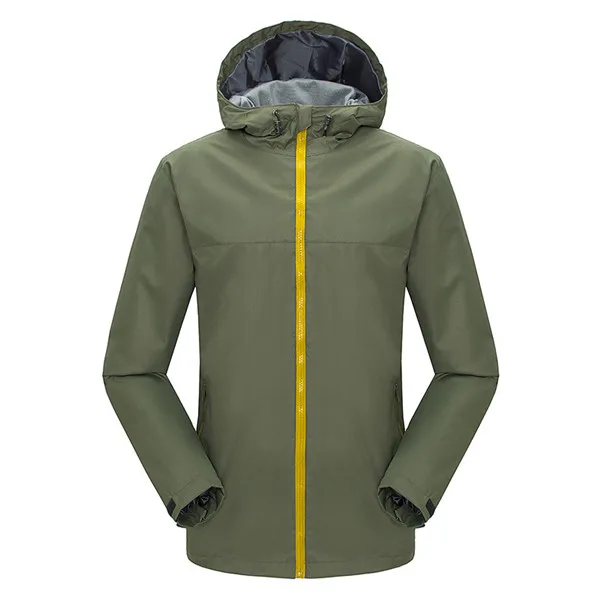 Men Army green Grizzilla Для Мужчин's Для женщин дышащая Водонепроницаемый Softshell куртки открытый пальто Кемпинг походы Пеший Туризм Легкая куртка - Цвет: Men Army green