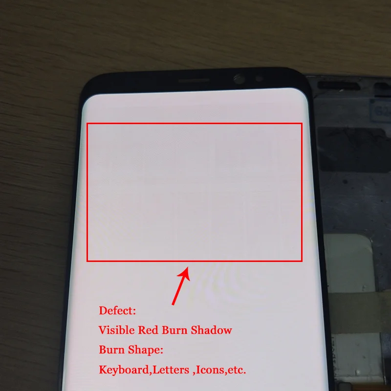 ЖК дисплей для Samsung S8 G950 G950U G950F Plus G955 G955F жидкокристаллический Burn Shadow + цифровой