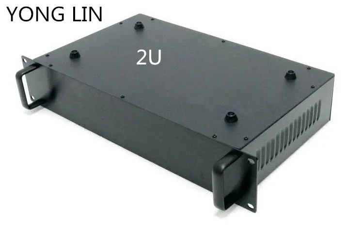1 шт. шасси для HTPC 2U 19 дюймов Чехол Коробка Переключения данных мощность связи