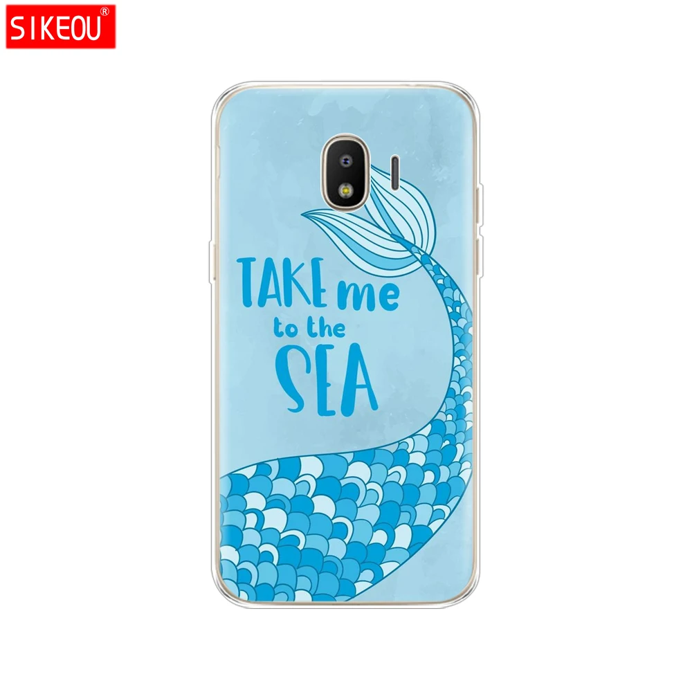 Силиконовый чехол для телефона Samsung Galaxy J3 J5 J7 2017 J330 J530 J730 PRO j2 2018 с русалочкой |