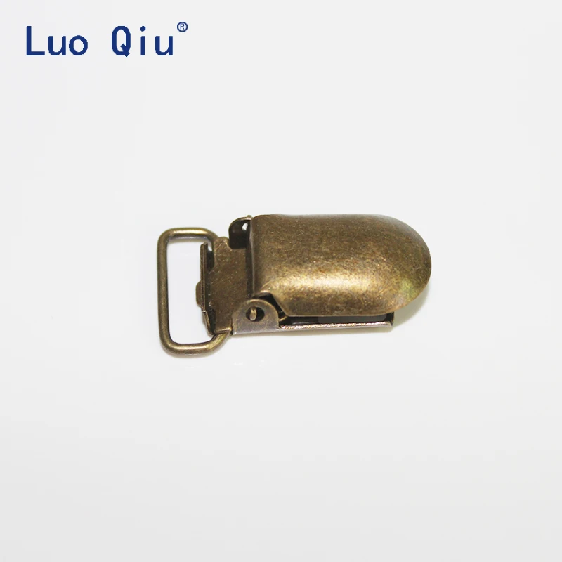 

Luo Qiu 20 шт./лот 15 мм 0,6 дюйма детские круглые металлические подтяжки для соски-пустышки подтяжки для Pica держатели зажимы античная бронза аксес...