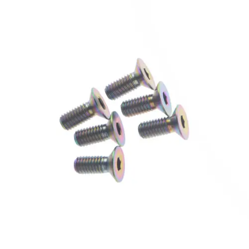 4 шт. титановые Ti m6x15мм шестигранные винты с потайной головкой|screw support|bolt eyebolt cap screw