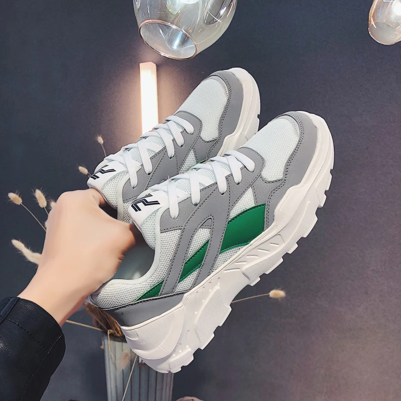 

Men Mesh Breathable Sneakers Fashion Casual Shoes Male Footwear Adult Tenis Masculino Man Sport Shoes New Design Erkek Ayakkabi