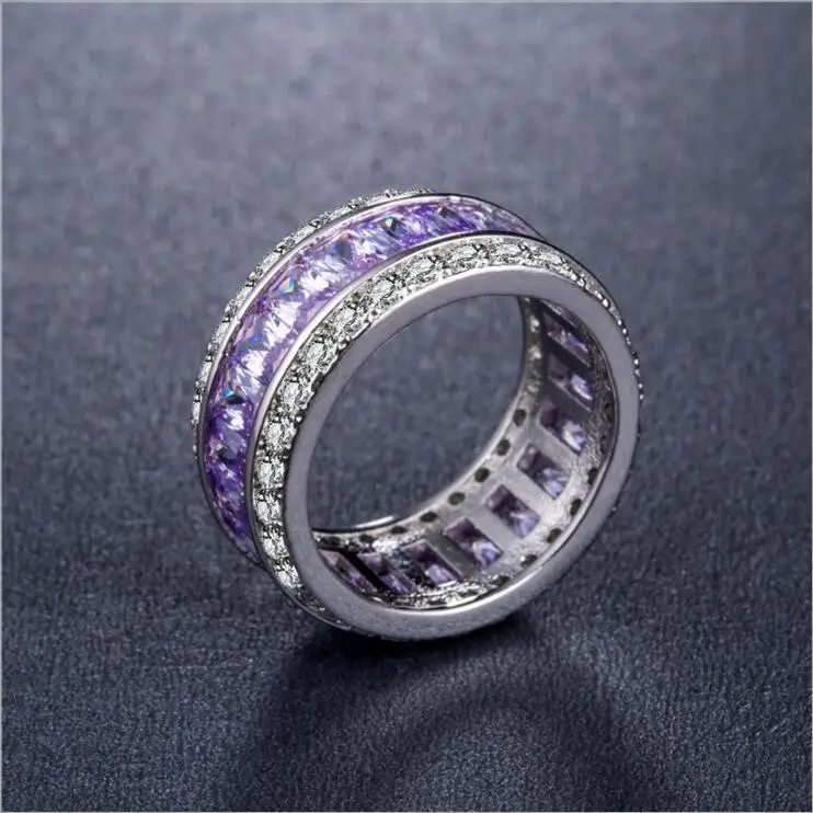 Европейские и американские кольца для женщин 9 цветов микро инкрустация