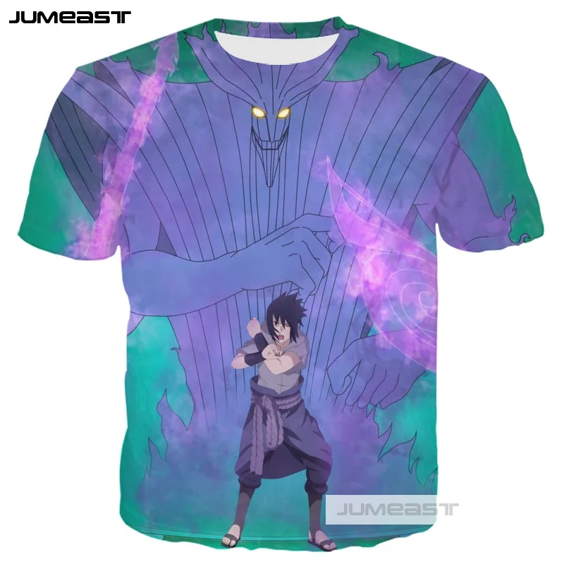 Jumeast/Новинка брендовые толстовки с 3D принтом Sasuke Susanoo длинными рукавами для