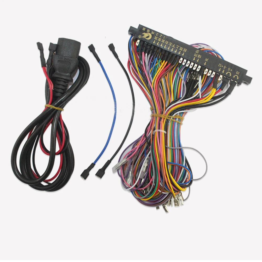 Лучшая цена! Аркадные детали jamma жгут проводов для игрового автомата|harness plug|har bowhar