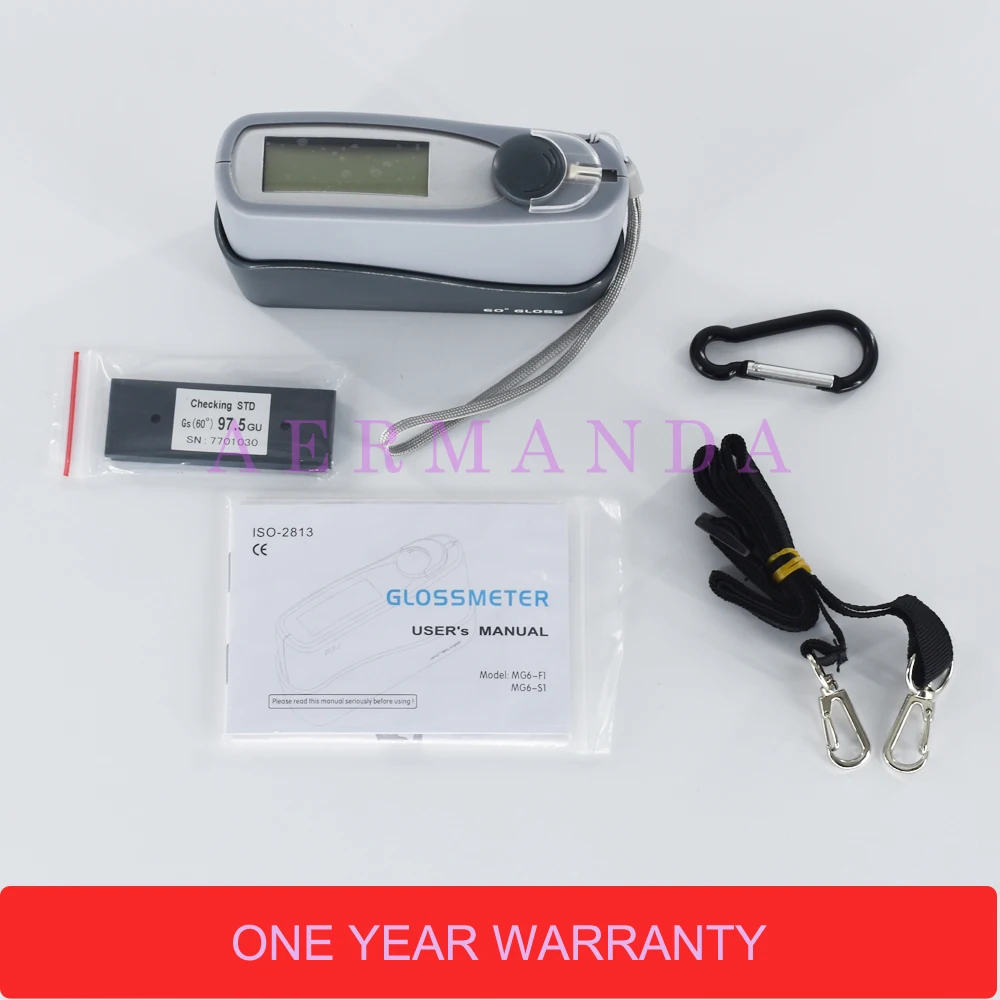 

Glossmeter MG6-F1 Gloss Meter 0.0-199.9GU Incidence Angle 60 Degree