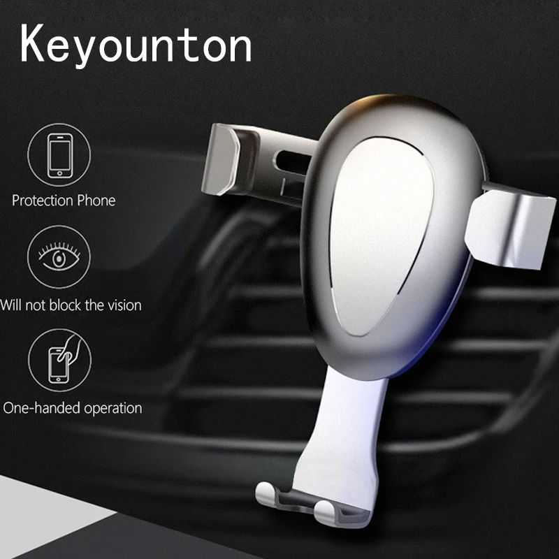 Автомобильный держатель телефона Стенд Универсальный Air Vent Зажим для iPhone samsung