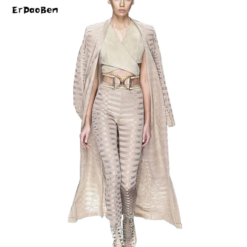 Erdaoben. новые женские модные пикантные хаки телесного цвета Bodycon бинты 2 предмета с