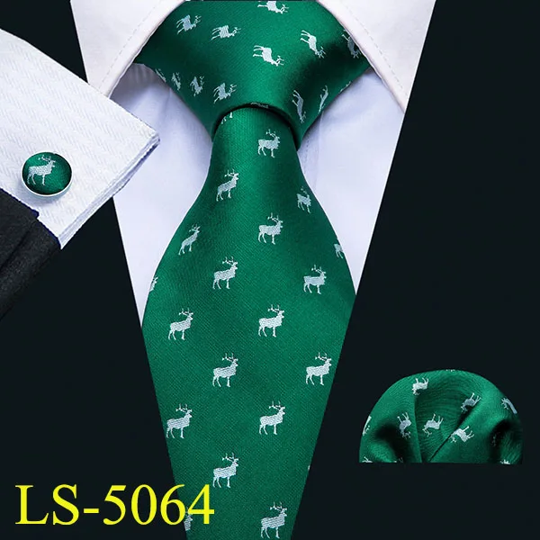 LS-5064 8,5 см мужской галстук, модный мультяшный галстук, 9 видов конструкций, шелк, галстуки для мужчин, Barry.Wang, деловой стиль, Прямая поставка, набор галстуков LS-09 - Цвет: LS-5064