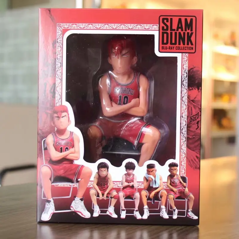 Аниме Slam Dunk Shohoku Rukawa Kaede Mitsui Hisashi Miyagi Ryota Акаги Такенори Hanamichi Sakuragi фигурка