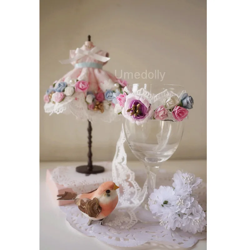 1 шт. Модное шифоновое платье с цветами для кукол Blyth Azone Licca 30 см аксессуары
