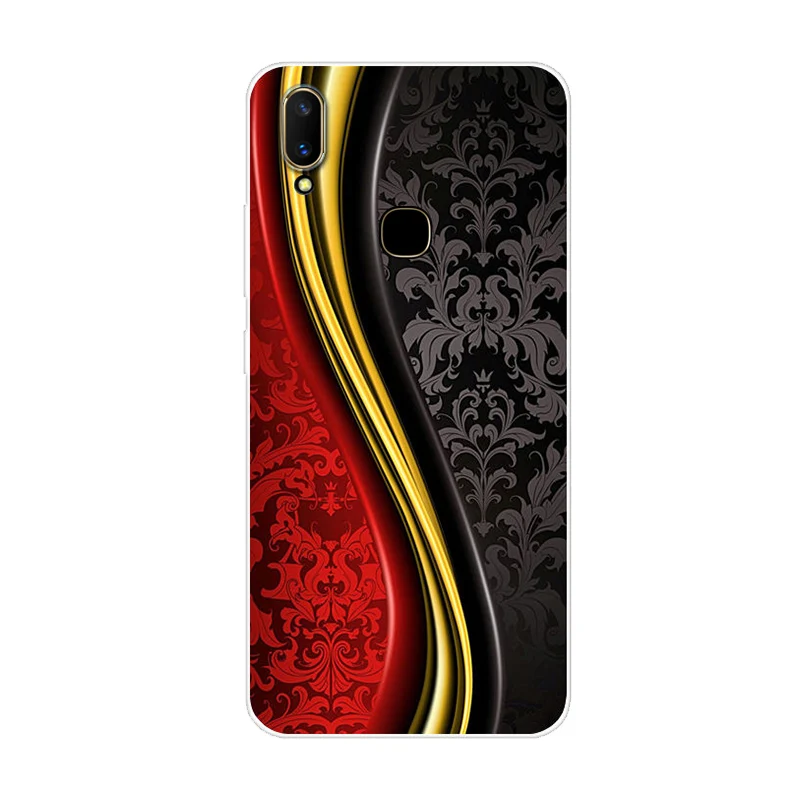Vivo V11i чехол V11 силиконовый для задней панели телефона V 11i VivoV11i VivoV11 мягкий из ТПУ 6 3