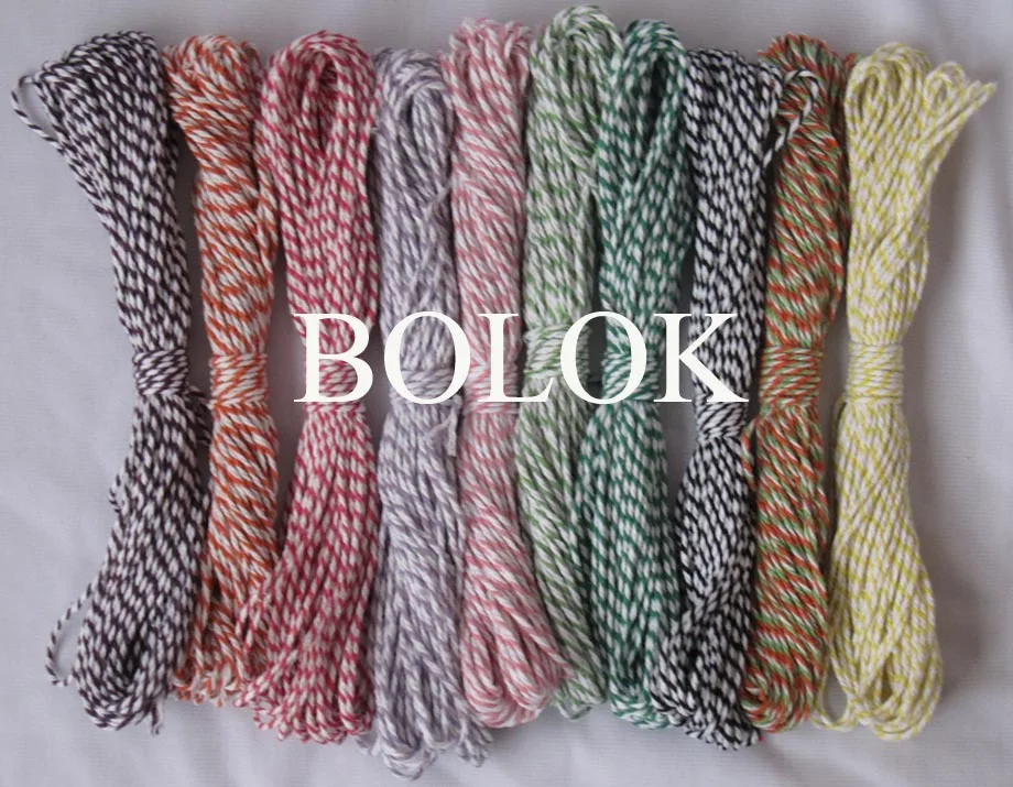 Бесплатная доставка хлопковая веревка для выпечки 15 ярдов/комплект (30 шт./партия)