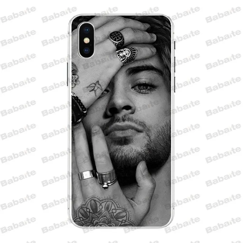 Babaite Zayn Malik One Direction чехол для телефона чехол для iPhone 8 7 6 6S plus X Xs Xr XsMax 5 5S SE 5c Cover11 11pro 11promax