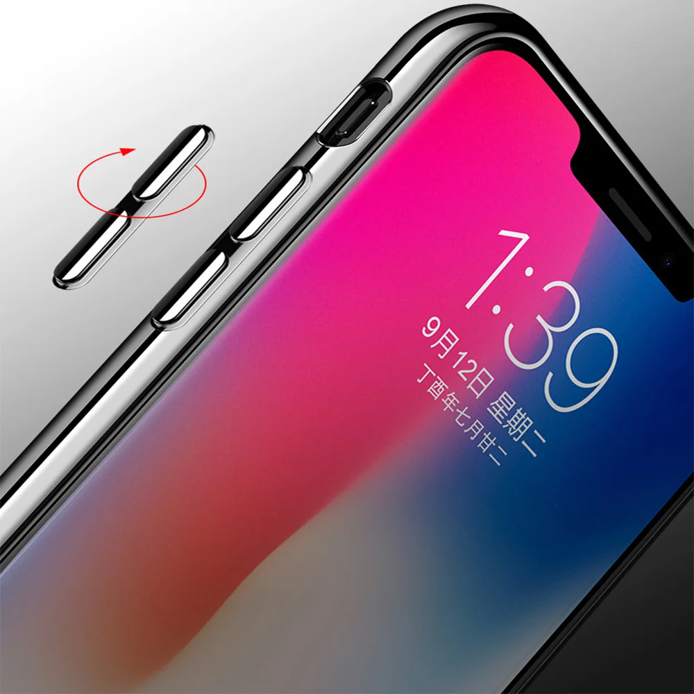 KISSCASE чехол на айфон 6 s xr 3D покрытие рамки случае для iPhone 6S 7 8 плюс крышка ультра