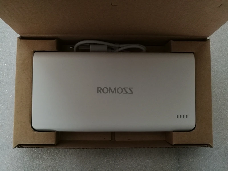 Romoss 20000 mah power Bank 20000 mah Sense 6 18650 power bank 2.1A быстрое зарядное устройство для Xiaomi samsung huawei iPhone Универсальное