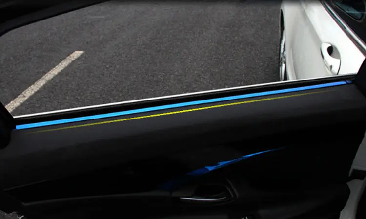 Для Geely Emgrand GT, GC9, Borui, автомобильное внутреннее окно яркая полоса