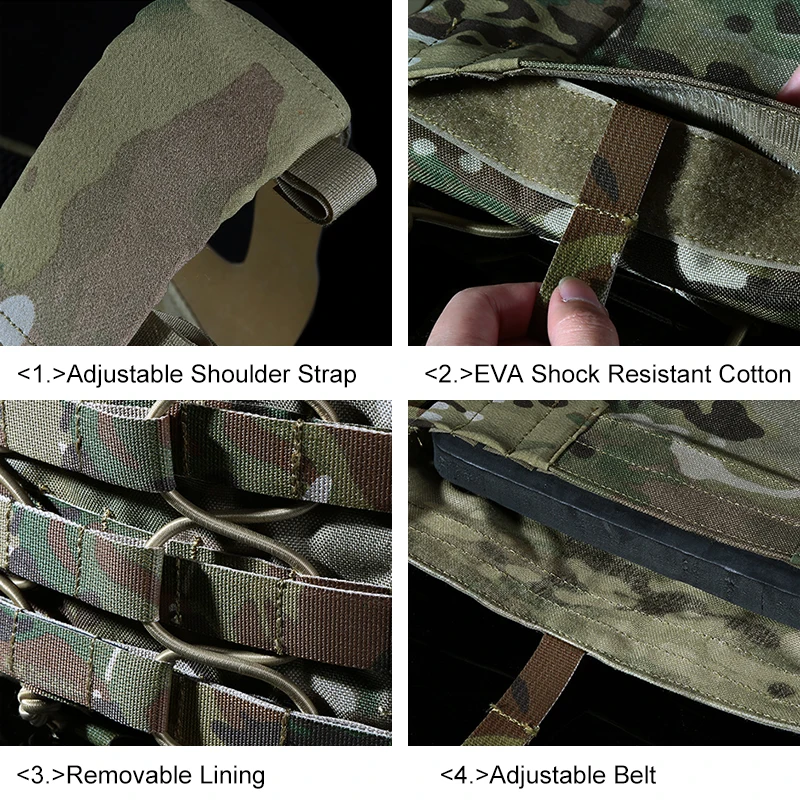 Тактические CQB открытый жилет Для мужчин Cordura защиты спортивные жилеты
