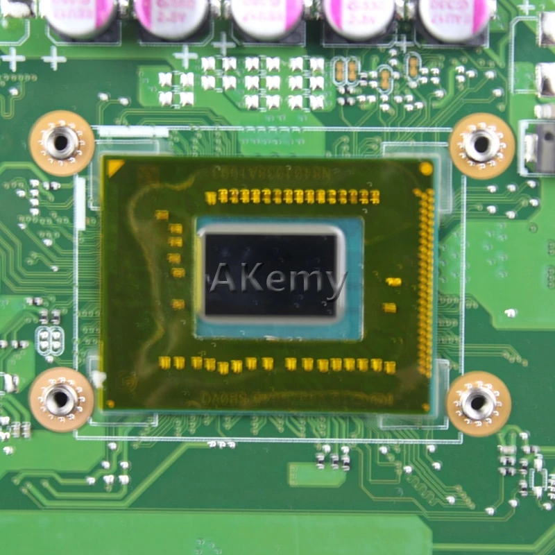 Akemy X550CC материнская плата для ноутбука For Asus X550CA X550CL R510C Y581C X550C оригинальная 4GB-RAM